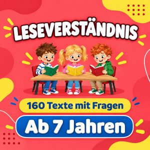 Leseverständnis 7+